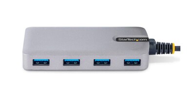 StarTech 4-Port USB-C Hub, Gray (5G4AB-USB-C-HUB)