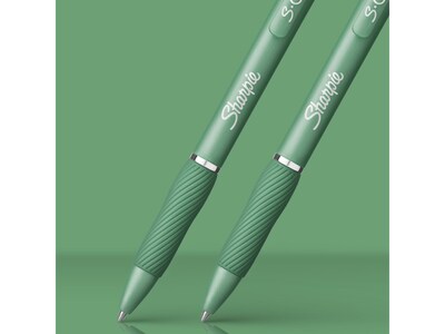Sharpie S-Gel Retractable Gel Pen, Medium Point, Black Ink, 4/Pack (2195731)