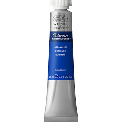 Winsor & Newton Watercolor Paint Tube, Ultramarine (WNX0308660)