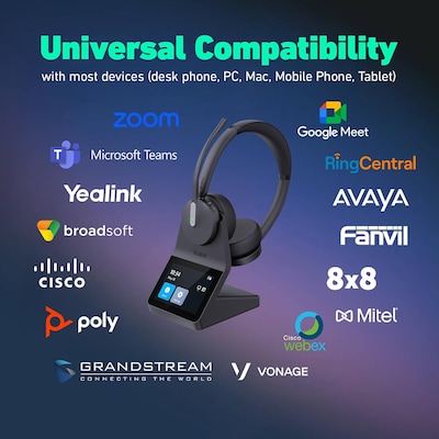 YeaLink HA64 Pro Dual Bluetooth Stereo Phone & Computer Headset (1208732)