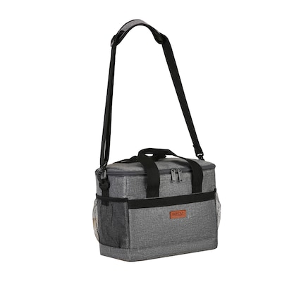 Dukap ICY Insulated Polyester Cooler, Gray (CDKICY09GRE)
