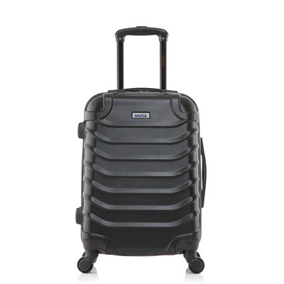 InUSA Endurance 21.45 Hardside Suitcase, 4-Wheeled Spinner, TSA Checkpoint Friendly, Black (IUEND00S-BLK)