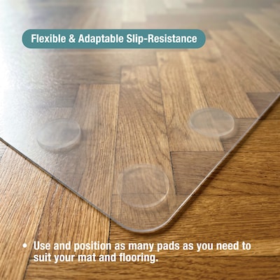 Floortex Slip-Resistant Chair Mat Pads, 45/Pack (NPPDFLAD0001)