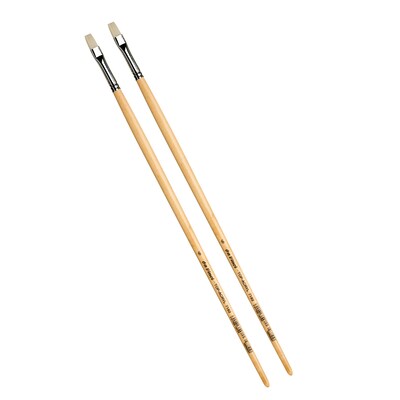 da Vinci TOP-ACRYL Oil and Acrylic Synthetic Bristle, Flat Brush, 2/Bundle (DVXVA71826-2)