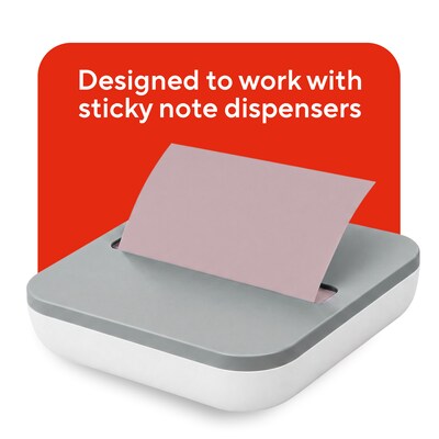Staples Pop-up Sticky Notes, 3" x 3", Ocean Mist Collection, 100 Sheets/Pad, 18 Pads/Pack (ST62873V-CC)