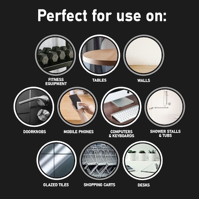 Gritt Commercial Surface Care All-Purpose Cleaning Wipes, 800 Wipes/Bag, 4/Carton (GRI5-RW-4)