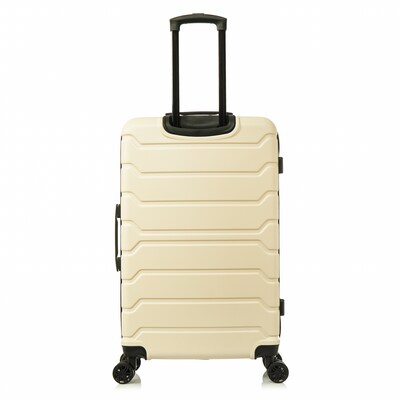 InUSA Trend 31.07" Hardside Suitcase, 4-Wheeled Spinner, TSA Checkpoint Friendly, Sand (IUTRE00L-SAN)