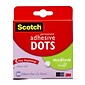 Scotch Medium Mounting Adhesive Dots, 300/Pack (010-300M)