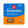 TurboTax Home & Business 2022 + State for 1 User, Windows/Mac, Download (5101332)