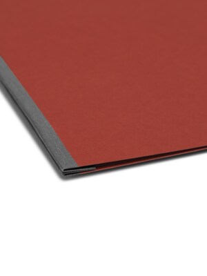 Smead Premium Pressboard 2-Prong Report Cover, Tabloid Size, Red, 10/Box (81777)