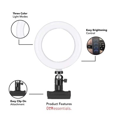 OTM Essentials 6” Ring LED Lighting (COB-A1B.1)