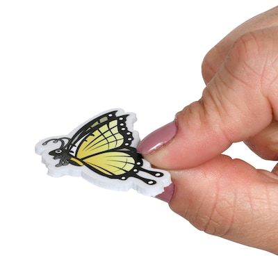 Ready2Learn Foam Butterfly Stickers, Multicolored, 172/Pack (CE-10084)