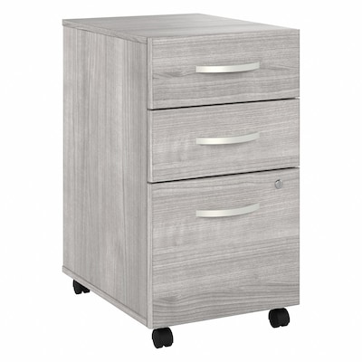 Bush Business Furniture Studio A 3-Drawer Mobile Vertical File Cabinet, Letter/Legal Size, Lockable,