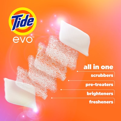 Tide evo Laundry Detergent, Original Tide Scent, 42 Loads, 42/Pack (21856)