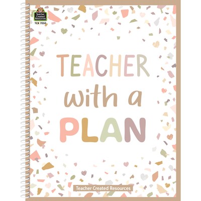 Teacher Created Resources Terrazzo Tones Teacher Planner (TCR7230)