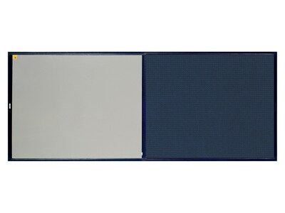 M + A Matting WaterHog CleanShield Stride Commercial Entrance Floor Mat w/Adhesive Insert, 3 x 8, Navy (4116138170)