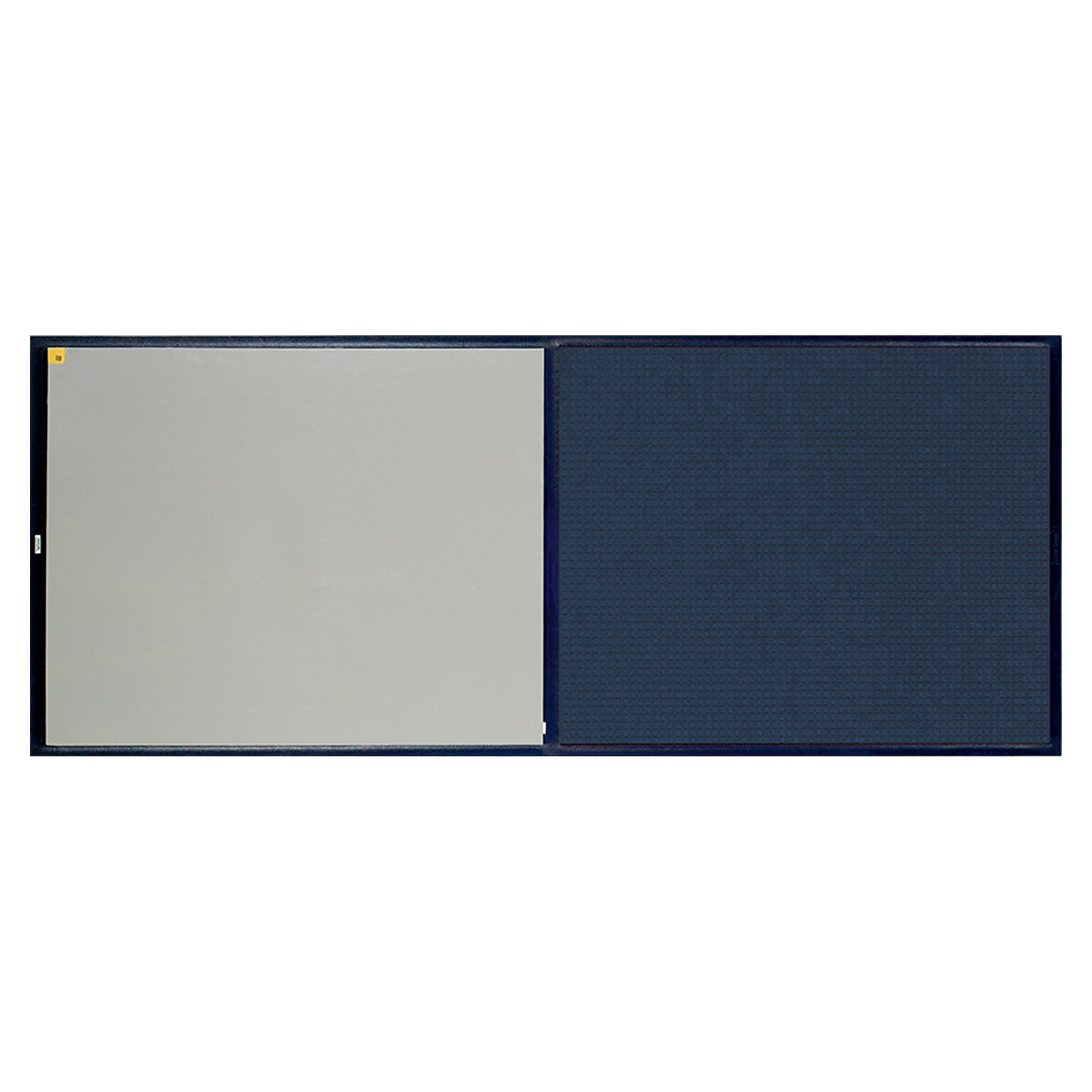 M + A Matting WaterHog CleanShield Stride Commercial Entrance Floor Mat w/Adhesive Insert, 3 x 8, Navy (4116138170)