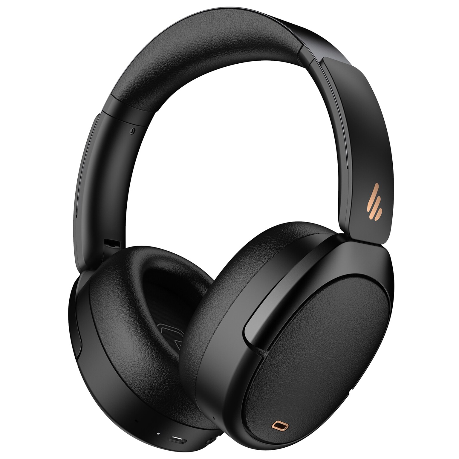 Edifier Wireless Active Noise Canceling Folding Over-Ear Headphones, Bluetooth, Black (WH950NB)