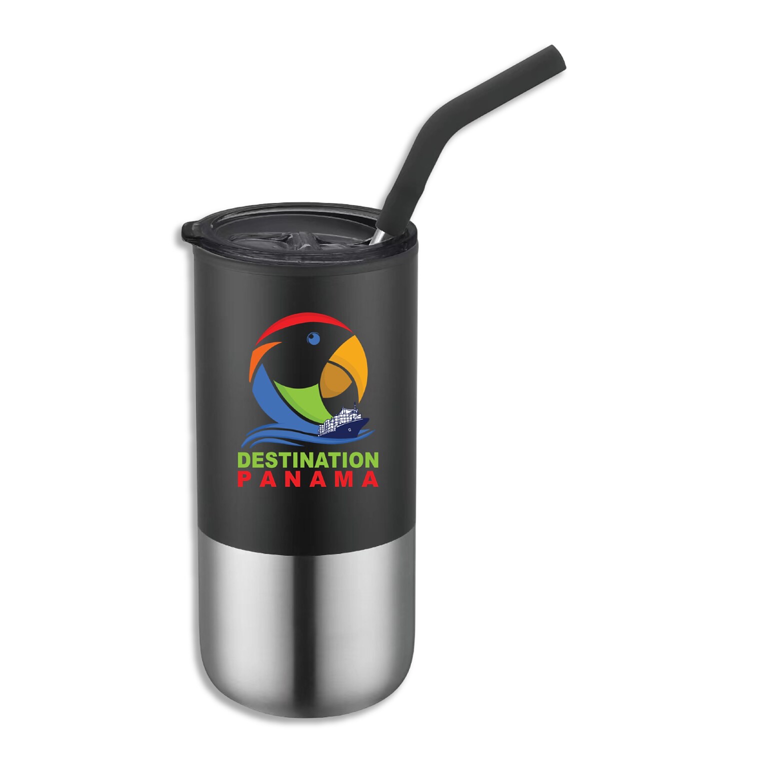 Custom Sipster Stainless Steel Tumbler 16 oz