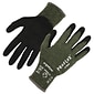 Ergodyne ProFlex 7042 Nitrile Coated Cut-Resistant Gloves, ANSI A4, Heat Resistant, Green, Small, 1 Pair (10342)