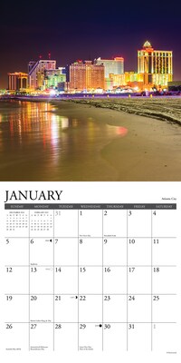 2025 Willow Creek Jersey Shore 12" x 12" Monthly Wall Calendar (43585)