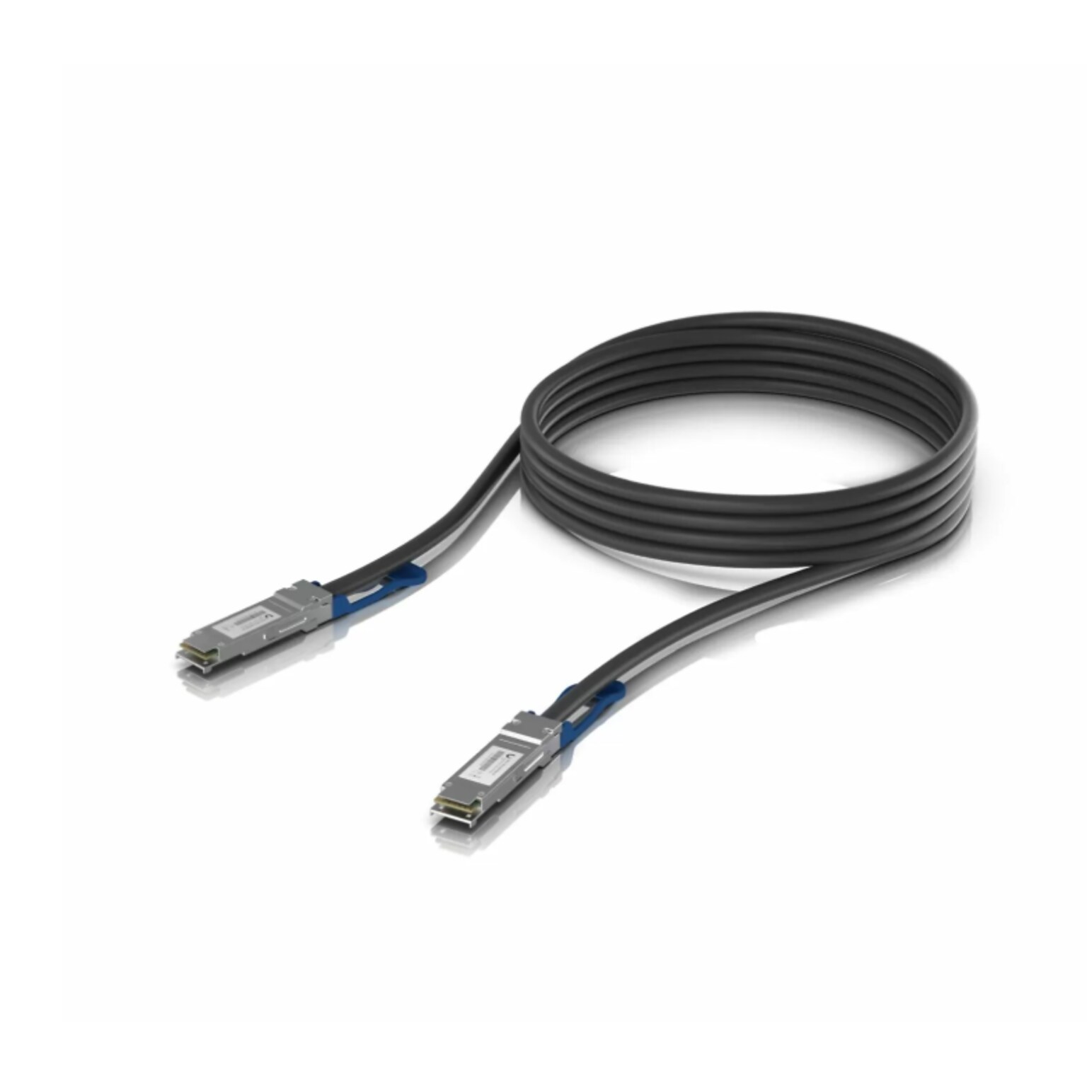 Ubiquiti UniFi 9.8 ft. Direct Attach Cable Ethernet Cable, 30 AWG, Black (UACC-DAC-QSFP28-3M)