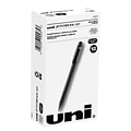 uni Jetstream 101 Ballpoint Pens, Medium Point, 1.0mm, Black Ink, Dozen (1768011)