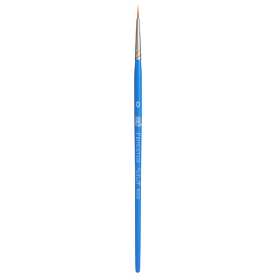 Princeton Select Artiste Mixed Media Synthetic Round Brush, 6/Pack (PBXP3750R0-6)