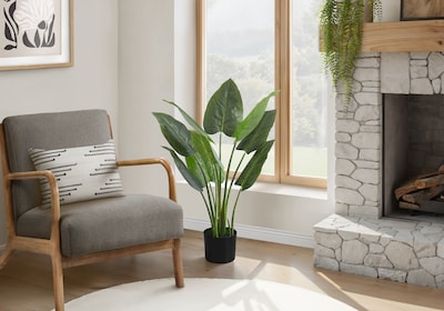 Monarch Specialties Inc. 37 Artificial Aureum Tree in Pot (I 9509)
