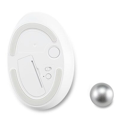 Kensington ProFit Ergo TB450 Wireless Optical Bluetooth & USB Trackball, White (K72179WW)