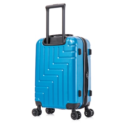 DUKAP Zahav 21.04" Hardside Carry-On Suitcase, 4-Wheeled Spinner, TSA Checkpoint Friendly, Teal (DKZAH00S-TEA)