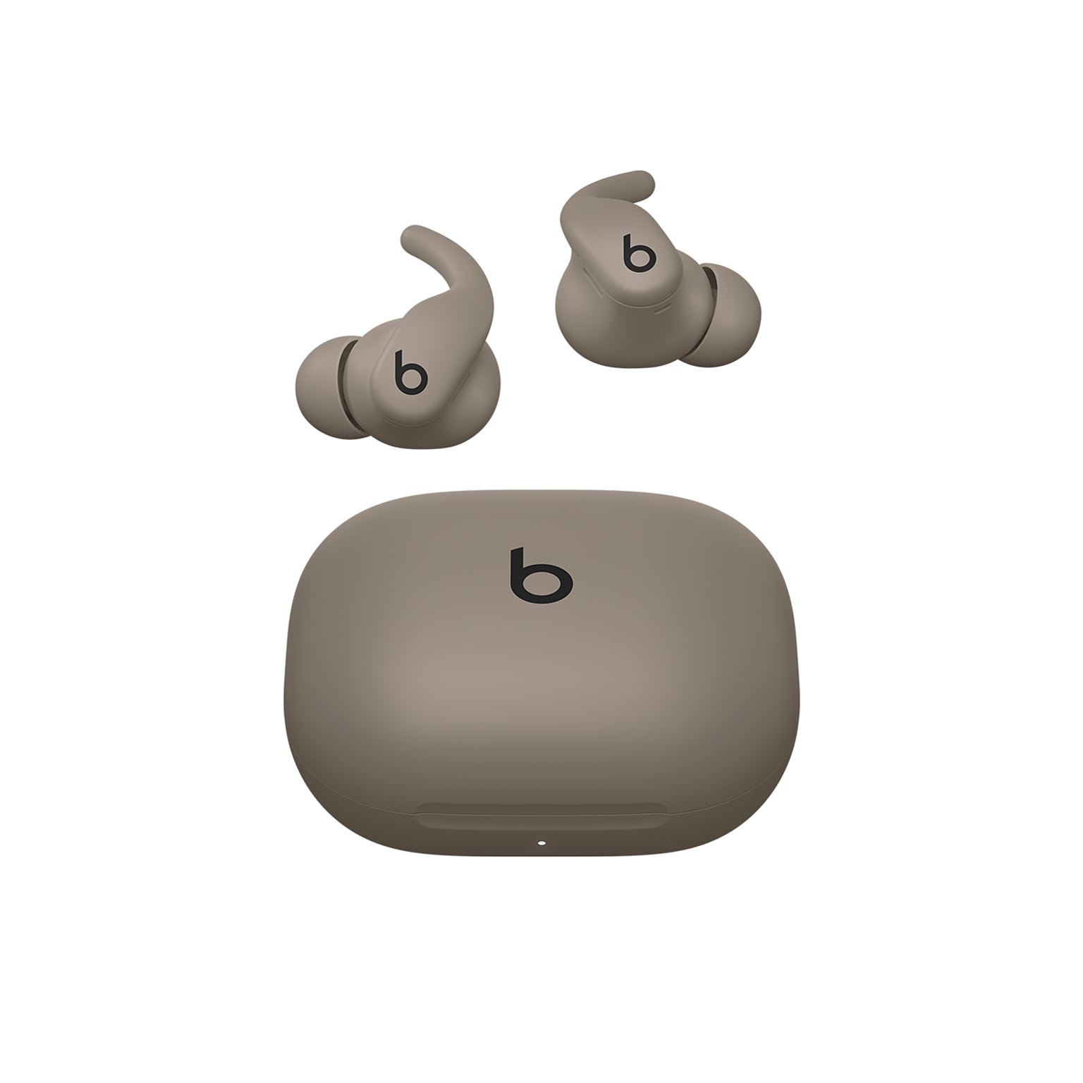 Beats by Dr. Dre Powerbeats Fit Wireless Earbuds, Bluetooth, Gravel Gray (ME2K4LL/A)