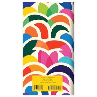 2027 TF Publishing Wheat & Grass 3.5" x 6.5"  Monthly Standard Planner, Paperboard Cover, Multicolored (27-7012)