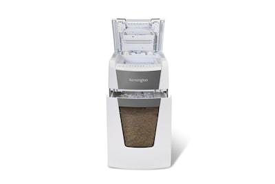 Kensington OfficeAssist Auto Feed Shredder A3000-HS Anti-Jam Micro Cut, Gray/White (K52051AM)