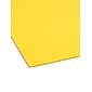 Smead Fastener File Folders, 2 Fasteners, Reinforced 1/3-Cut Tab, Letter Size, Yellow, 50/Box (12940)