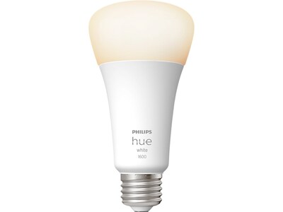 Philips Hue 100W Equivalent A21 LED Smart Bulb, Soft Warm White (580845)