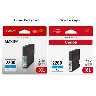 Canon PGI-2200 XL Cyan High Yield Ink Cartridge (9268B001)