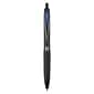 uniball 207 Plus+ Retractable Gel Pens, Medium Point, 0.7mm, Blue Ink, Dozen (70463)