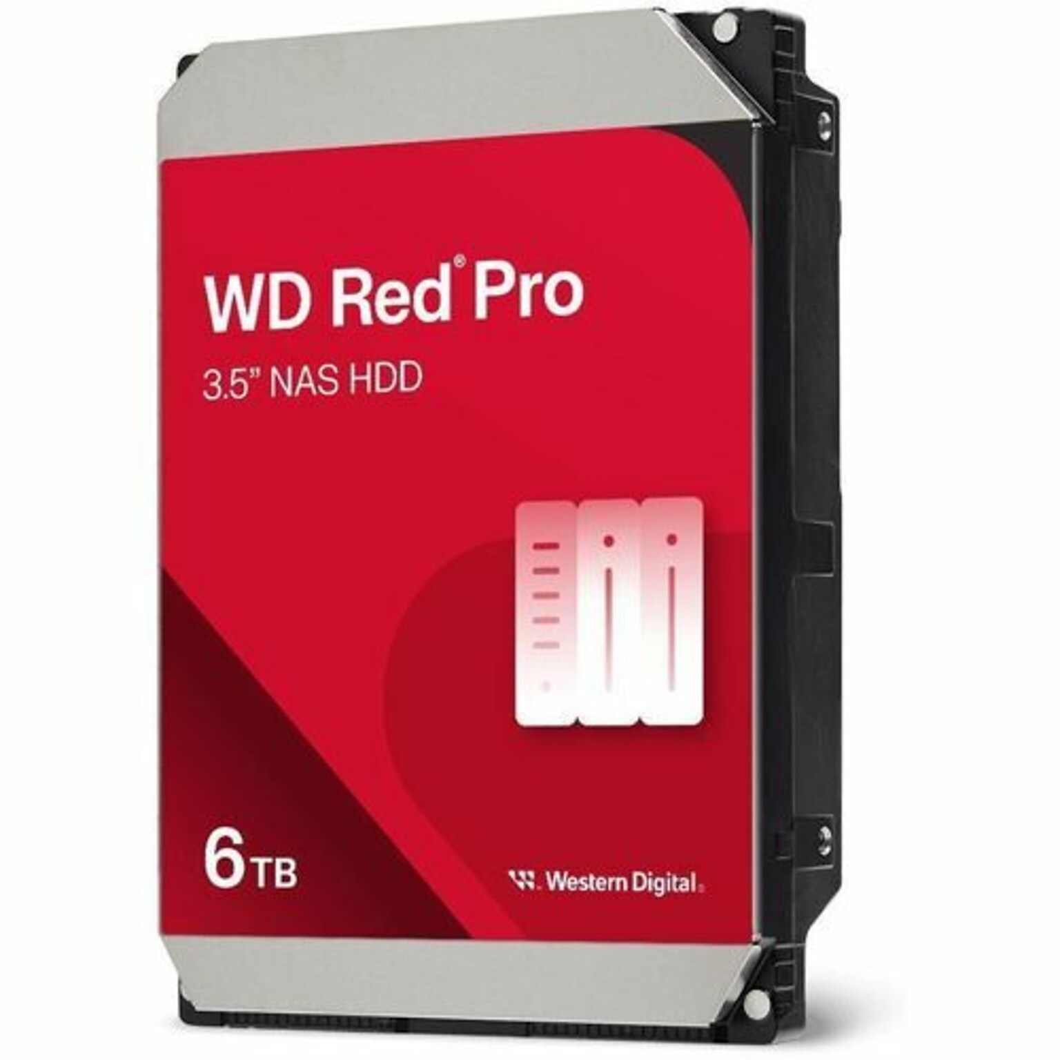 Western Digital Red Pro 6TB 3.5 SATA Internal Hard Drive (WD6005FFBX)