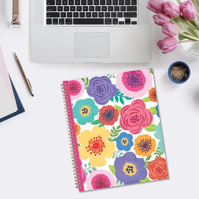 2026-2027 Blue Sky Mahalo 8.5" x 11" Academic Weekly & Monthly Planner, Plastic Cover (100149-A27)