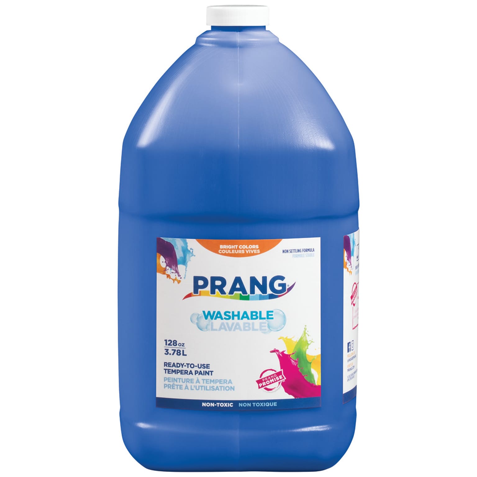 Prang Washable Tempera Paint, Blue, 128 oz. (10605)