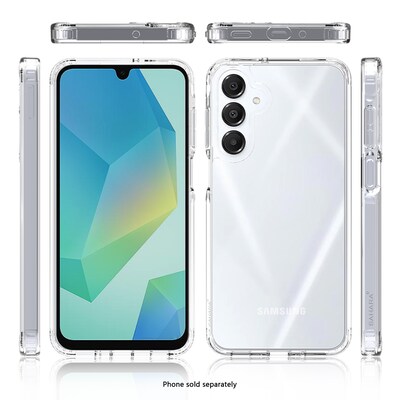 SaharaCase Venture Phone Case for Galaxy A16 5G, Shock Absorbing, Clear (CP00719)