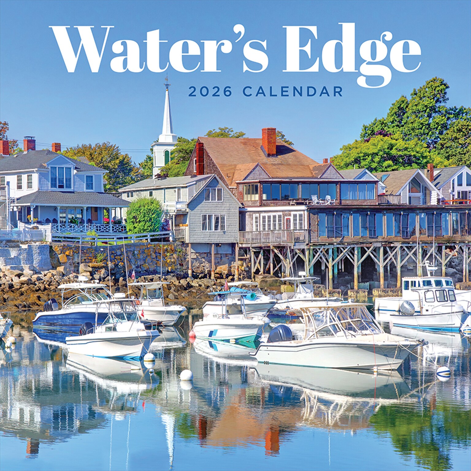 2026 TF Publishing Waters Edge 12 x 12 Monthly Wall Calendar (26-1049)