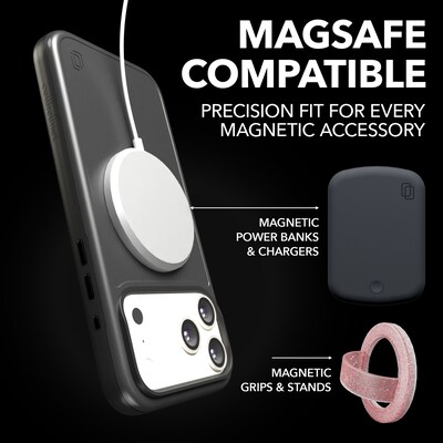 cellhelmet Fortitude MagSafe Phone Case for Apple iPhone 17 Pro Max, Black (CF-123-BLK)