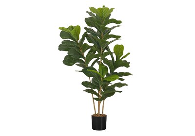 Monarch Specialties Inc. 41 Artificial Fiddle Tree in Pot (I 9540)