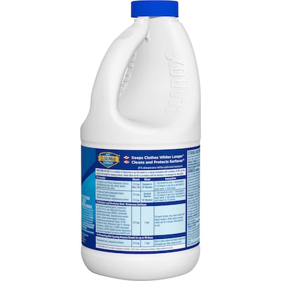 Clorox Disinfecting Bleach, Concentrated Formula, 43 Oz. (32260)
