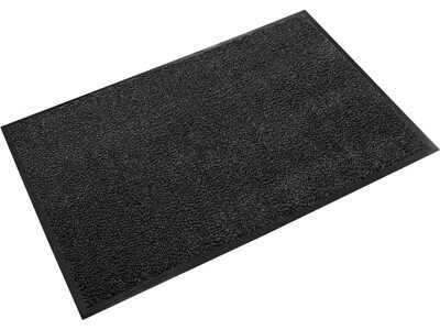 Crown Mats Dust-Star Heavy-Traffic Wiper Mat, 36 x 120, Charcoal (DS 0310CH)