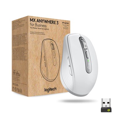 Logitech MX Anywhere 3S - mouse - compact - Bluetooth - black - 910-006928  - Mice 