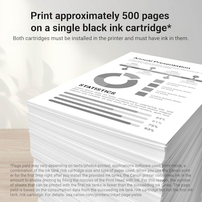 Canon 270 PGBK XL Black High Yield Ink Cartridge (0319C001)