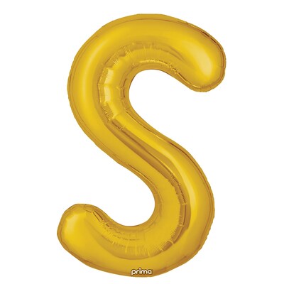Party City (Air-Filled) 16 S Foil Balloon, Gold, 2/Pack (AM60050232-19)